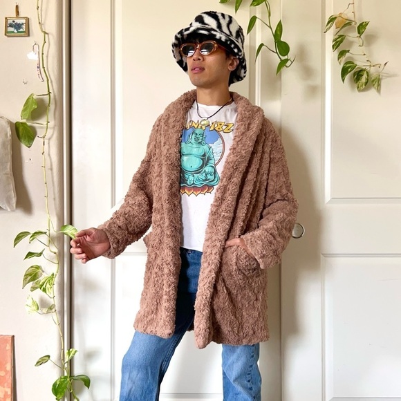 Philosophy Jackets & Blazers - Brown Philosophy Teddy Coat